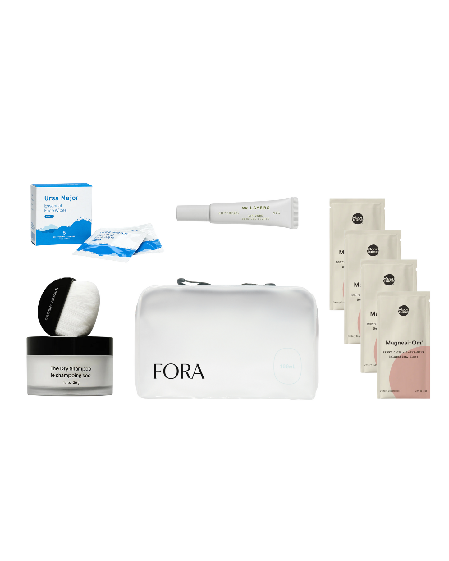 100mL x Fora: The Fora Traveler Pouch