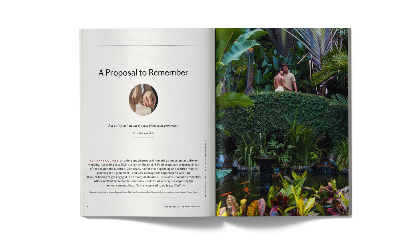 Fora Traveler Magazine: The Weddings Edit