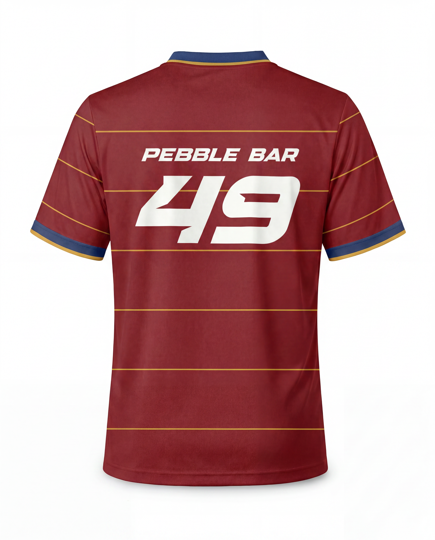 Fora FC Unisex Red Striped Jersey