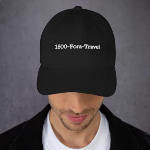 1800-Fora-Travel Hat