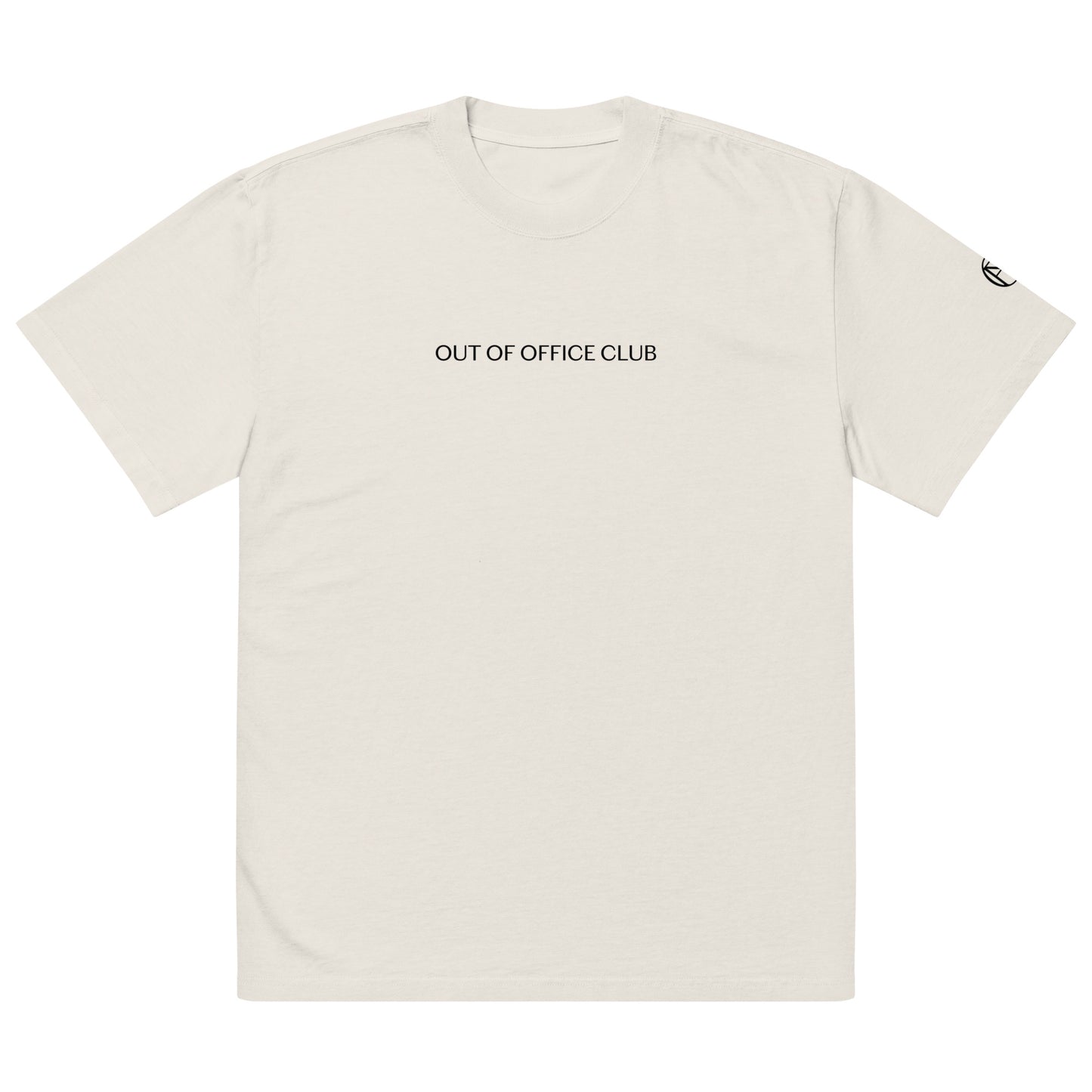 "Out of Office Club" Oversized Faded T-shirt
