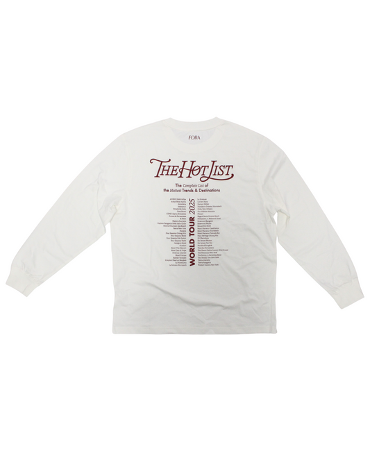 The Hot List World Tour Long Sleeve T-Shirt