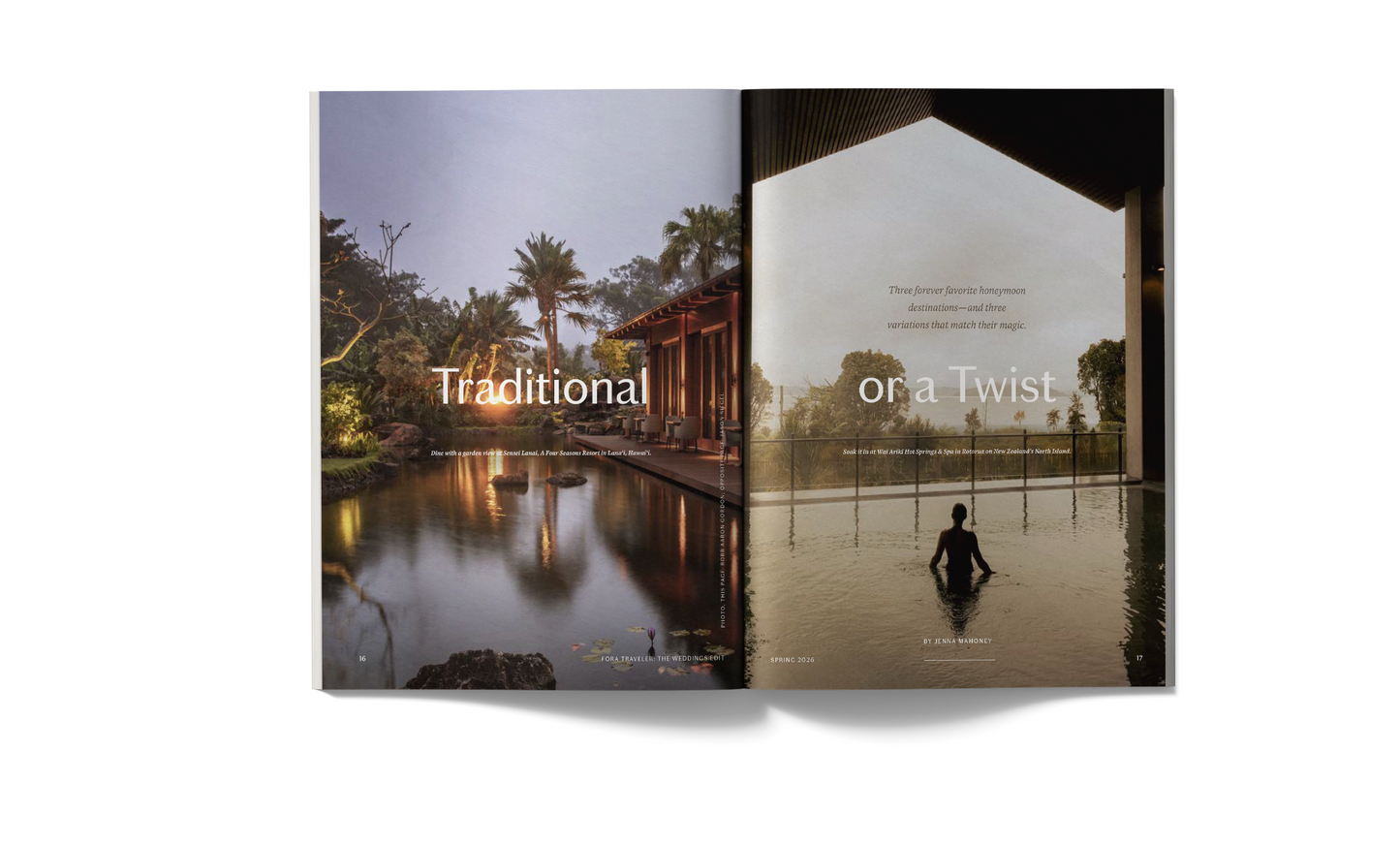 Fora Traveler Magazine: The Weddings Edit