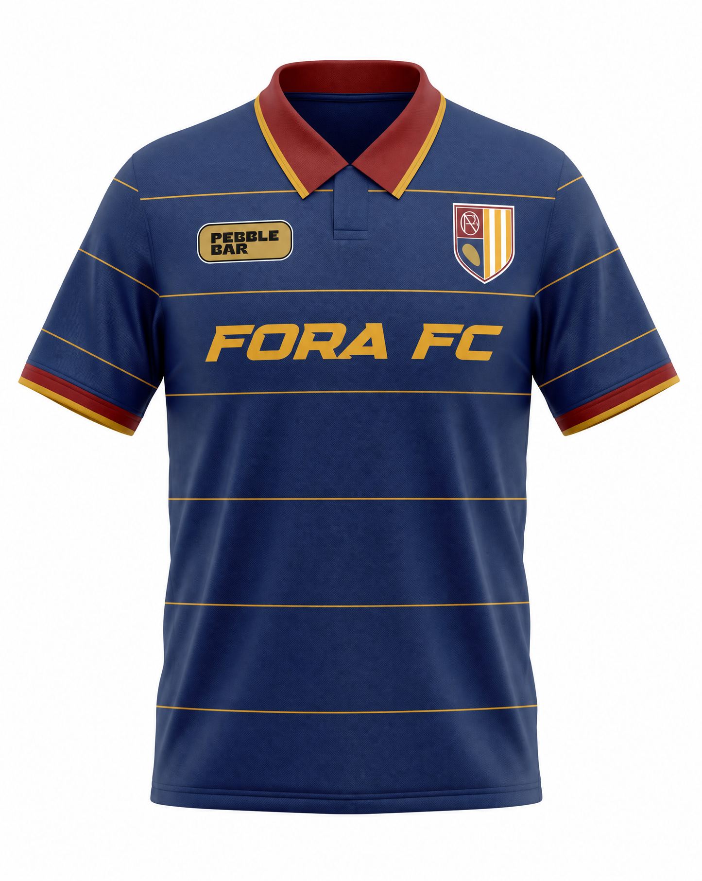 Fora FC Unisex Navy Striped Jersey