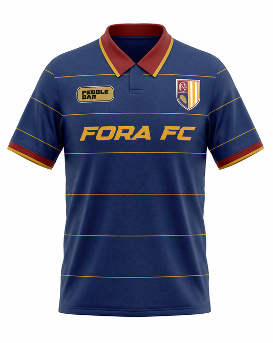 Fora FC Unisex Navy Striped Jersey