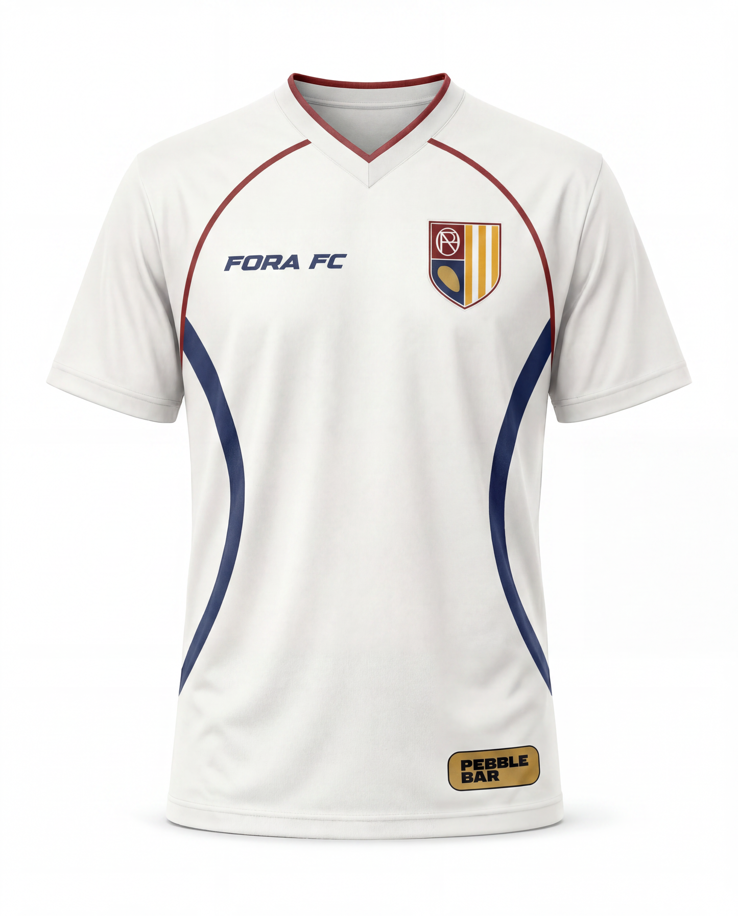 Fora FC Unisex White Jersey