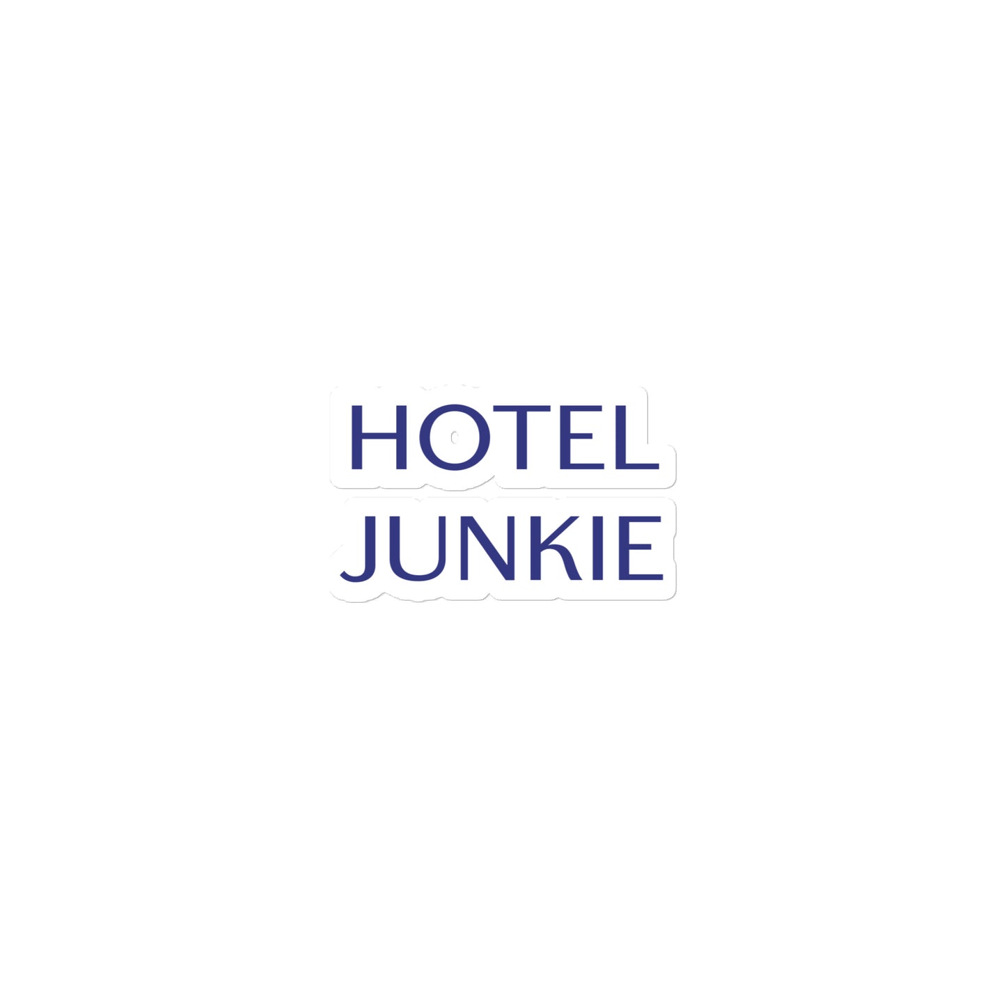 Hotel Junkie Sticker