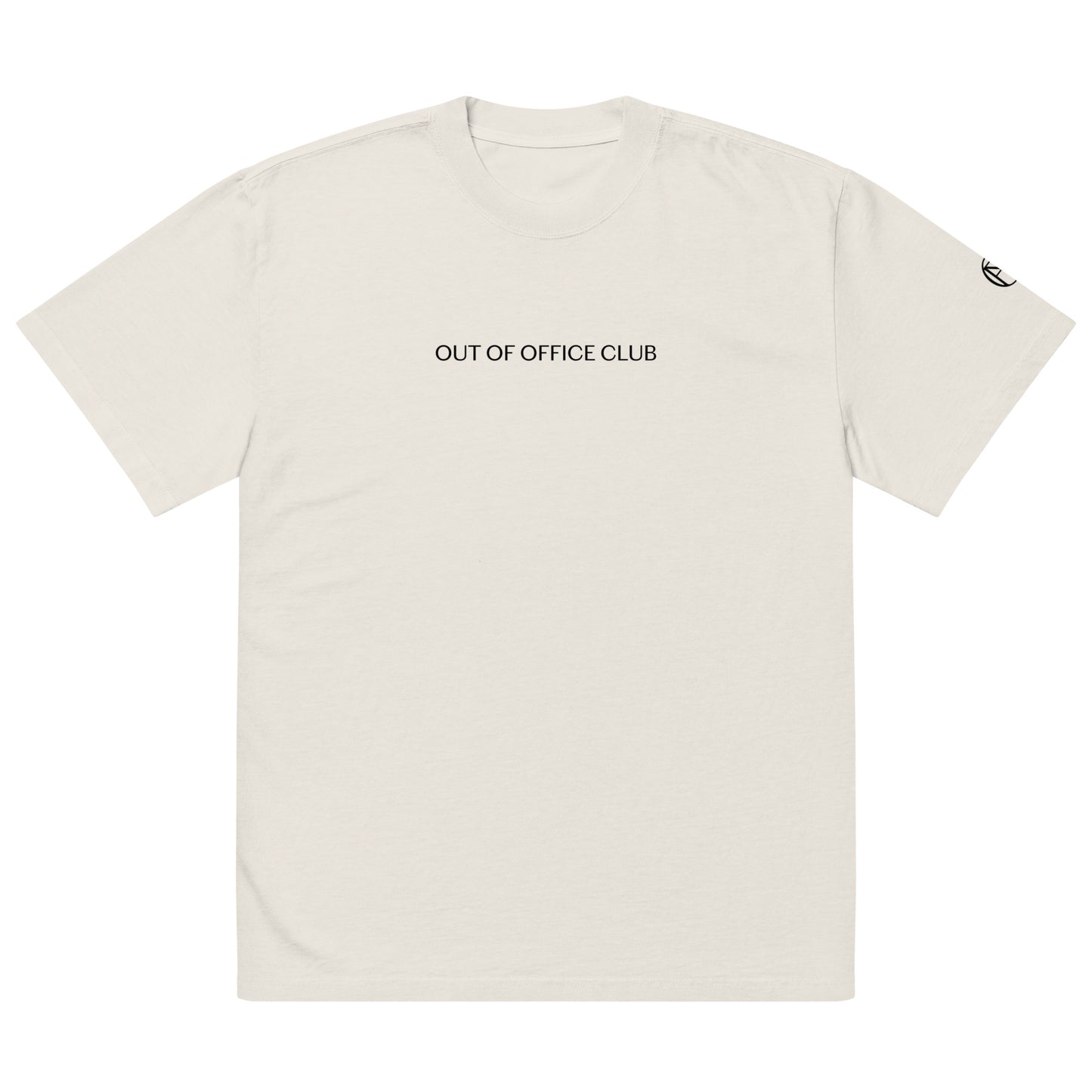 "Out of Office Club" Oversized Faded T-shirt