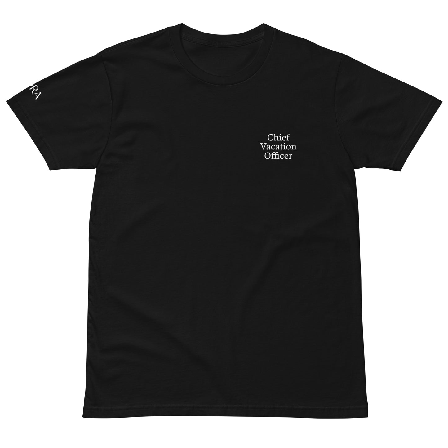 "Chief Vacation Officer" Unisex premium t-shirt